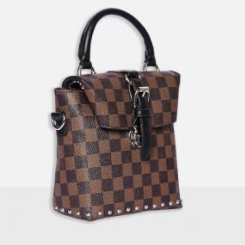 Checkered bag